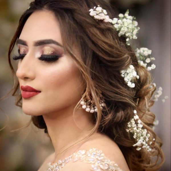 heavy-glitter-wedding-makeup